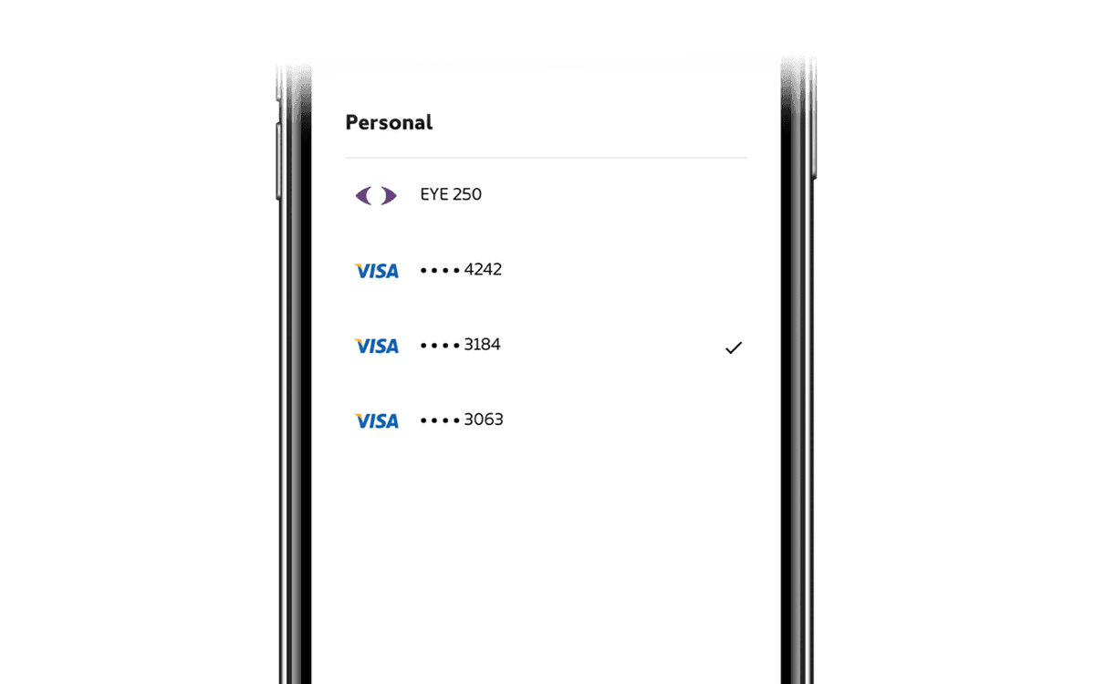 Multiple Payment Options - Credit Card and Eye-Credits