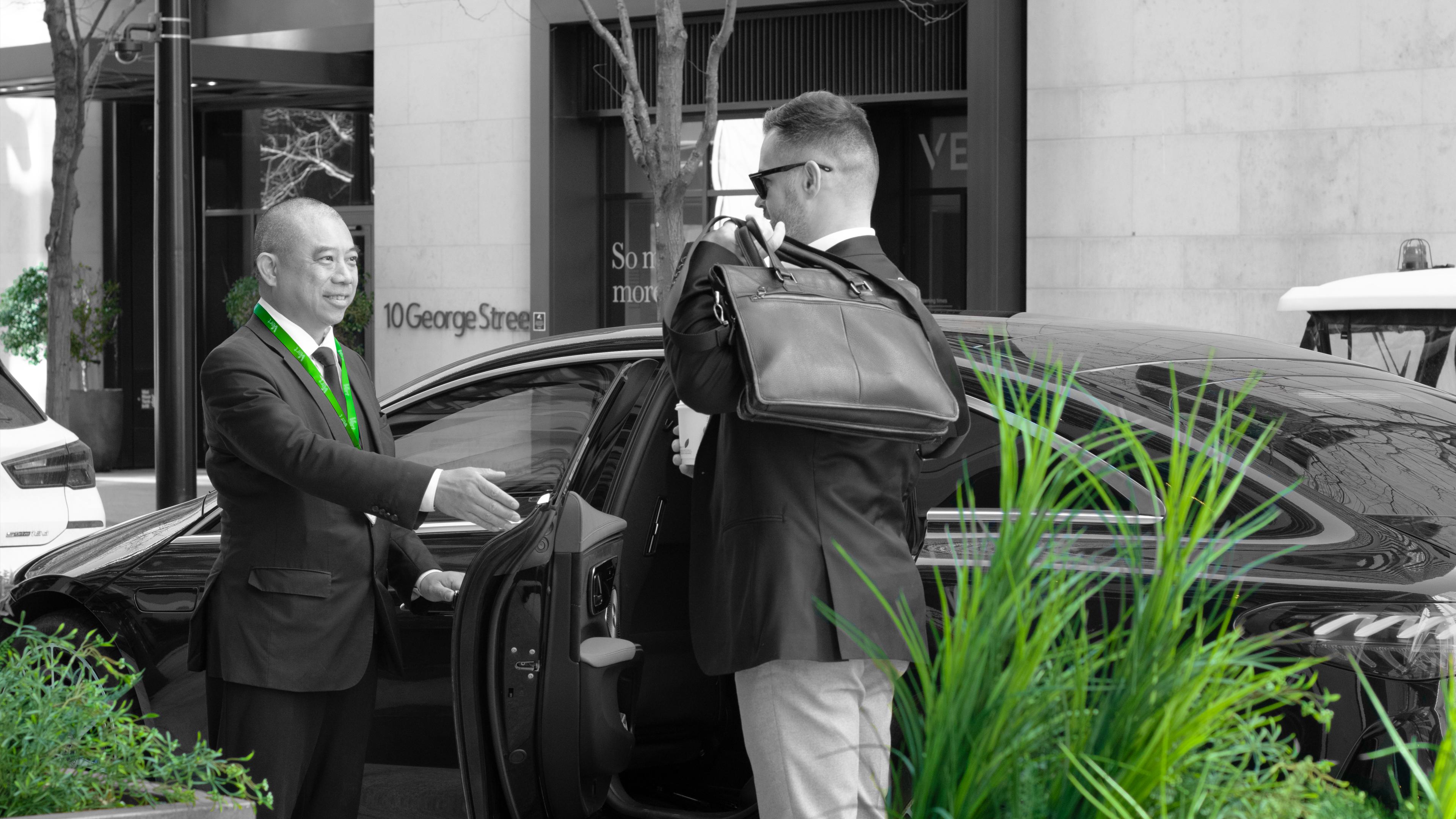 Chauffeur Service Background - Luxury Transportation